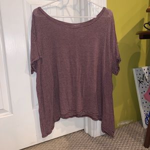 Off the shoulder shirt